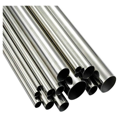 Tubo de aço inoxidável 400# 600grit redondo soldado de superfície brilhante do tubo SS201 202 321