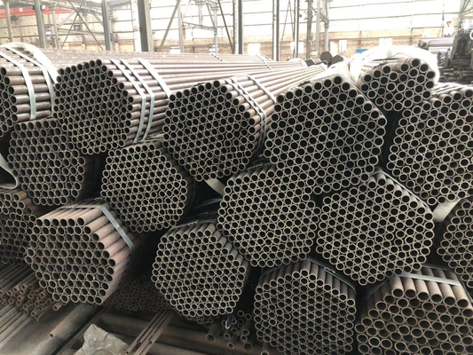 O MS ERW soldou o preto ASTM A53 da tubulação de aço carbono/carbono 1387 das BS 16mm