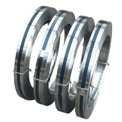 Tira de aço inoxidável autoadesiva 20mm ASTM 201 da bobina 304 316 316L 410 430 309s